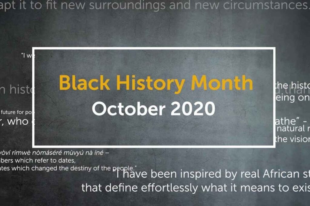 Black history Month - point2note